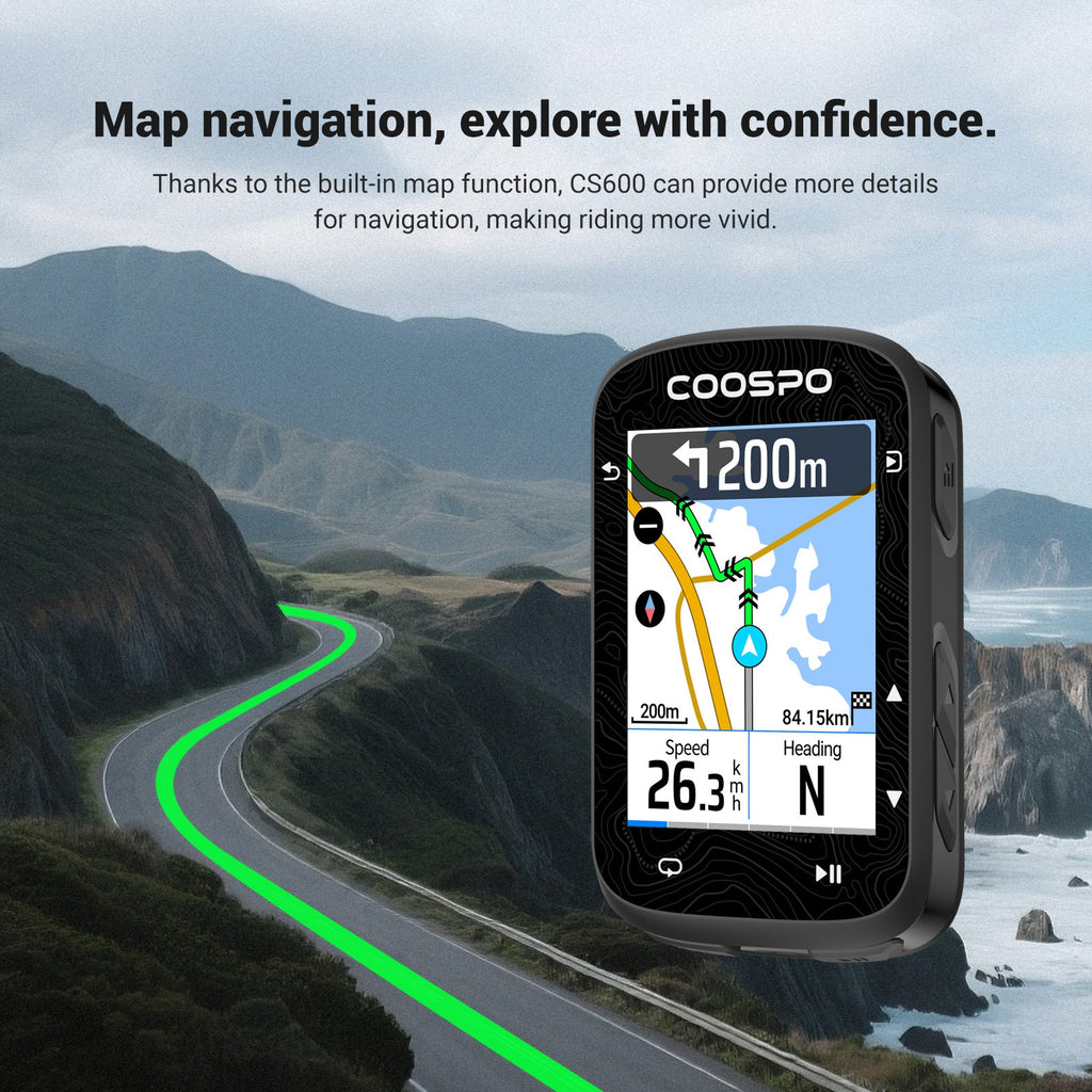 GPS RealRoad CS600 - COOSPO