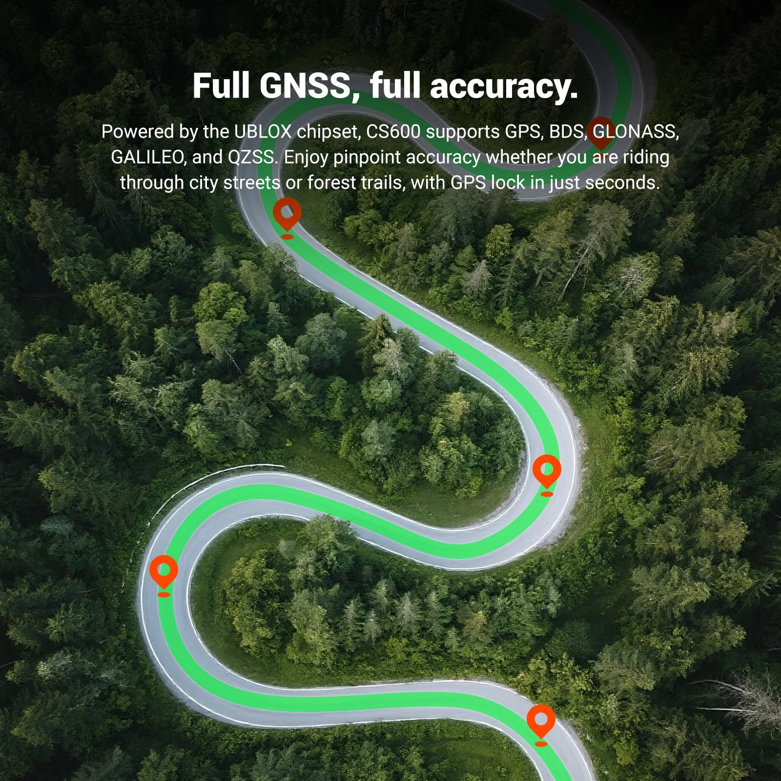 GPS RealRoad CS600 - COOSPO