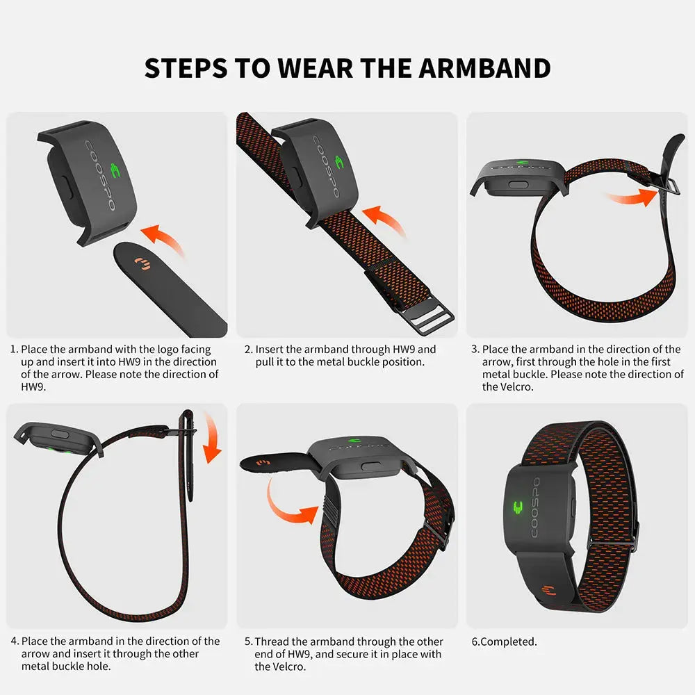 Capteur de fréquence cardiaque HW9 - COOSPO
